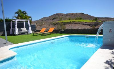 Villa para 4 con piscina y cama balinesa / V03GC